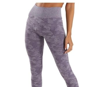 Purple Camo Leggings